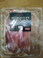 Mängden socker i Südtiroler Speck g.g.A.