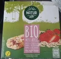 Mängden socker i Barres de céréales aux fraises