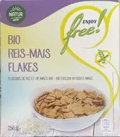 Mängden socker i Bio reis-mais flakes