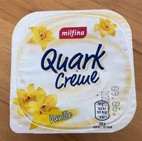 Mängden socker i Quark creme