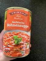 Mängden socker i Serbische Bohnensuppe