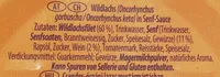 Mängden socker i Lachsfilet
