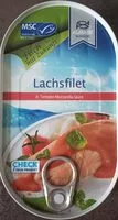 Mängden socker i Lachsfilet in Tomaten-Mozzarella-Sauce