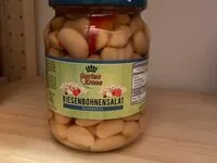 Mängden socker i Riesenbohnensalat