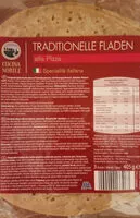 Mängden socker i Traditionelle Fladen alla Pizza