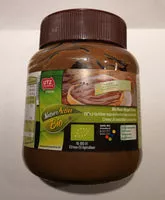 Mängden socker i pâtes à tartiner aux noisettes au cacao bio