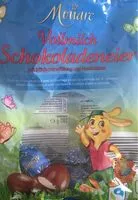 Mängden socker i Vollmilch Schokoladeneier