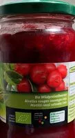 Mängden socker i Airelles rouges sauvages bio