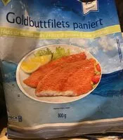 Mängden socker i Goldbuttfilet paniert