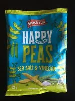 Mängden socker i Happy Peas