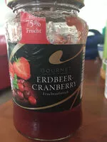 Mängden socker i Erdbeer-Cranberry Fruchtaufstrich
