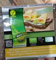 Mängden socker i Pain de seigle complet bio