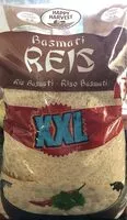 Mängden socker i Basmati Reis