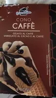 Mängden socker i Gelato cono caffè