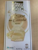 Mängden socker i Mousse au Cocolat blanc