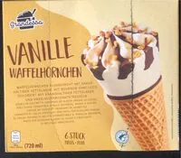 Mängden socker i Vannille glace