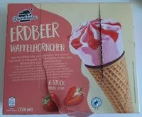 Mängden socker i Erdbeer waffelhörnchen
