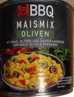 Mängden socker i Maismix Oliven