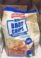 Mängden socker i Chips de pain au sel marin