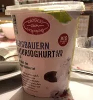 Mängden socker i Bergbauern naturjoghurt
