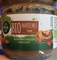 Mängden socker i Bio Mandelmus braun