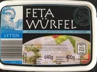 Mängden socker i Feta Würfel