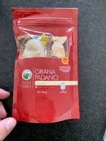 Mängden socker i Grana Padano gerieben