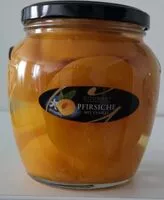 Mängden socker i Pfirsiche m/Vanille