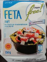 Mängden socker i Feta