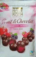 Mängden socker i Fruit & Chocolat Framboises
