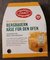 Mängden socker i Mild- Aromatischer Bergbauern Käse für dwn Ofen