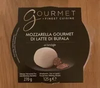 Mängden socker i Mozzarella Gourmet Di Latte Di Bufala al tartufo