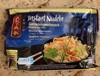 Mängden socker i Instant Nudeln Garnele