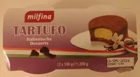Mängden socker i Tartufo