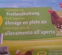 Mängden socker i Œufs  élevé en plein air