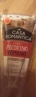 Mängden socker i Pecorino Romano