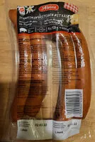 Mängden socker i Schweinswürstchen mit Käse