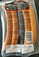 Mängden socker i Saucisses de porc