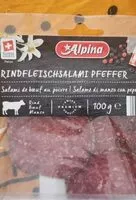 Mängden socker i Salami de boeuf au poivre