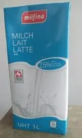 Mängden socker i Lait partiellement écrémé