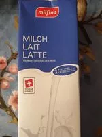 Mängden socker i Milch
