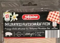 Mängden socker i Delikatess Fleischkäse Fein
