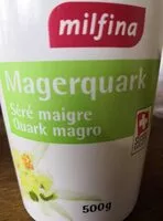 Mängden socker i Magerquark - Séré maigre
