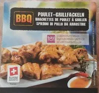 Mängden socker i Brochettes de poulet a griller