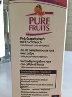 Mängden socker i Jus de pamplemousse rose avec pulpe