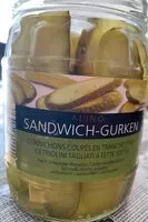 Mängden socker i Sandwich Gurken
