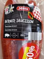 Mängden socker i Saucisson bernois