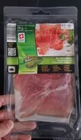 Mängden socker i Jambon cru bio