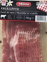 Mängden socker i Lard de veau