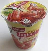 Mängden socker i Saison Joghurt rhubarbe vanille